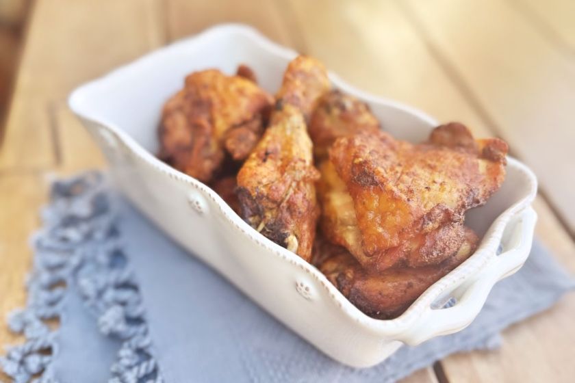 receta de pollo rostizado en airfrayer