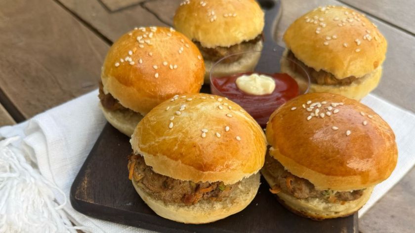receta de hamburguesas caseras y saludables