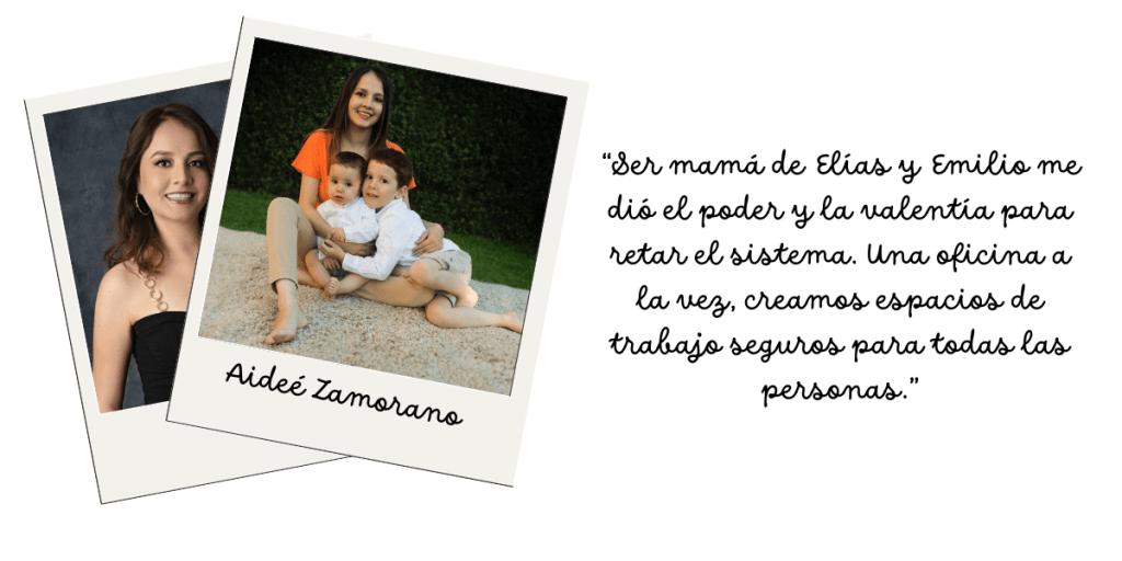 aideé zamorano Mamá Godín